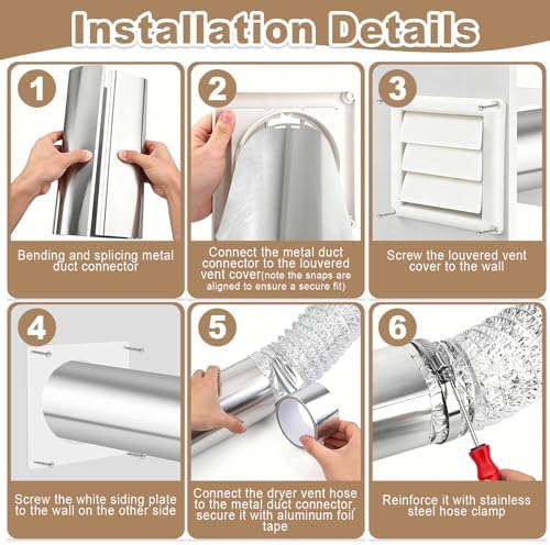 Dryer Vent Kit Through Wall - Image 3