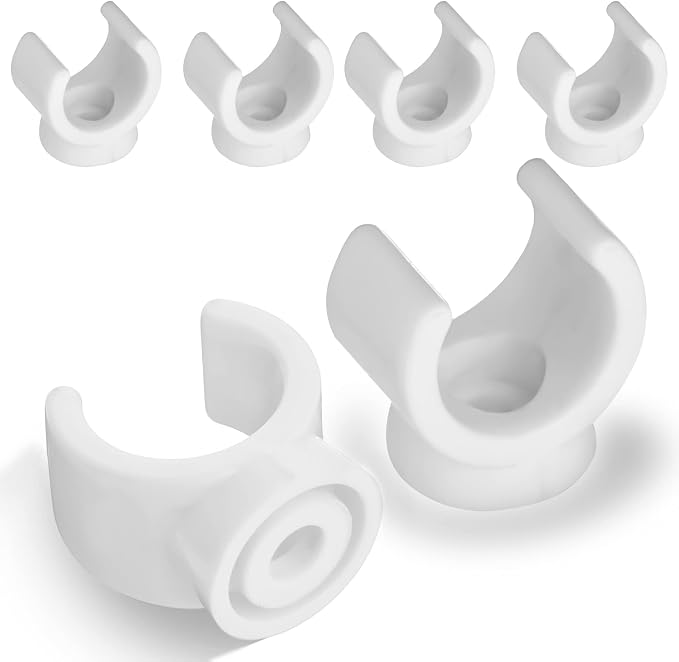 20 Packs 1/2 Inch PEX Clips Pipe Hangers Clamps Holder Pipe Support Plastic 16 by Yookeer