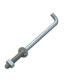 Sandbaggy 1/2" x 8" Threaded Concrete Anchor L-Bolts by Sandbaggy