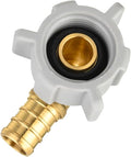 EFIELD 1/2" Pex x 1/2" Female NPT Swivel Elbow | Brass Barb Crimp Fittings by EFIELDPEXTUBING