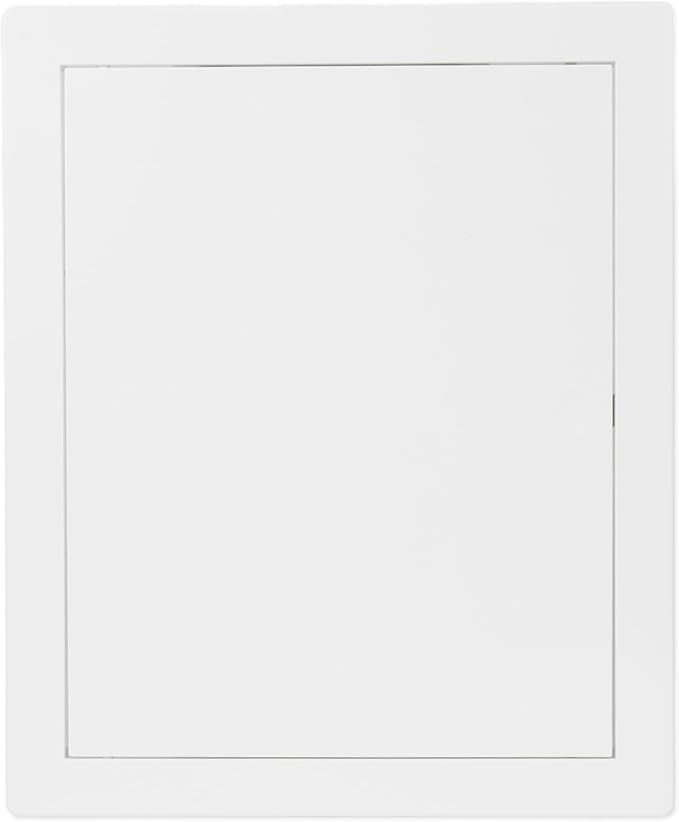 Vent Systems 8" x 10" Push-to-Open ABS Access Door – White Plastic Access Panel - Image 7