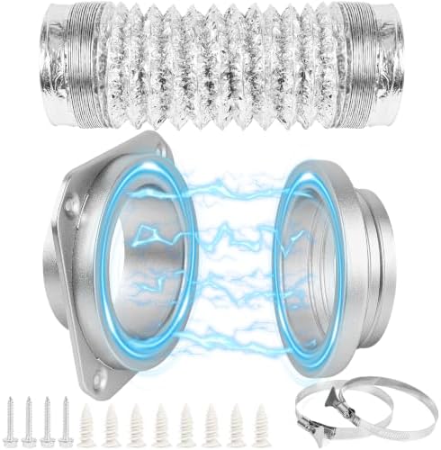 DV180 Magnetic Dryer Vent Coupling Kit, Airtight Quick Connect by Builimeer