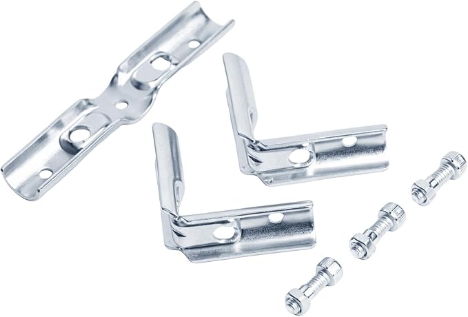 12 Sets 4 Way Cross T Pipe Fitting Connector, Fits 1/2" EMT Conduit | - Image 4