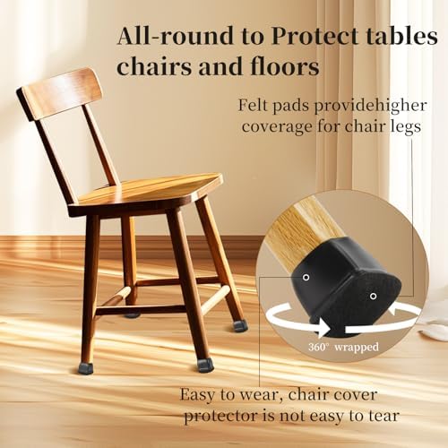Square Chair Leg Floor Protectors - Image 5
