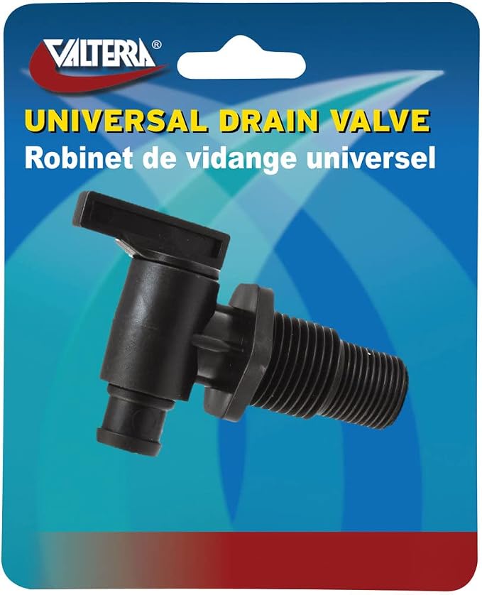 VALTERRA LLC A012026BKV Universal Drain Valve by Valterra
