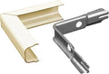 Legrand Wiremold 500 Series Metal Raceway Outside Elbow, Ivory 1 Pack | Extend by CablesToGo