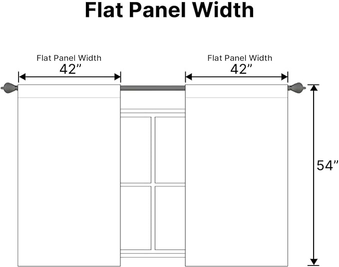 H.VERSAILTEX White Curtains Thermal Insulated Window Treatment Panels Room - Image 6