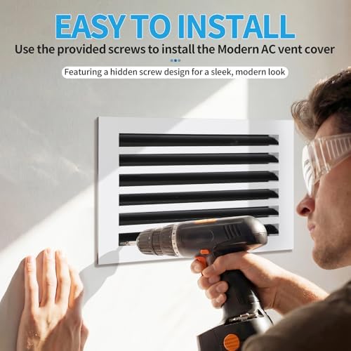 16x12 Modern AC Vent Cover, Decorative Air Vent Register Grille - Image 4