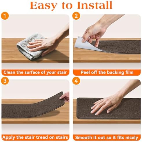 Stair Treads for Wooden Steps 15 PCS - Image 6