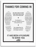 Poly-Back Floor Mats, 17 x 22 Inch Automotive Paper Floor Mats, 2000 Pack by Unknown