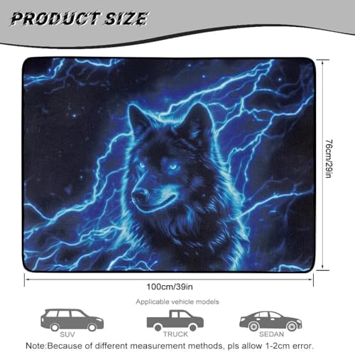 ELEQIN Car Trunk Cargo Liner, Washable Auto Trunk Protective Mat, Cargo Liner - Image 7