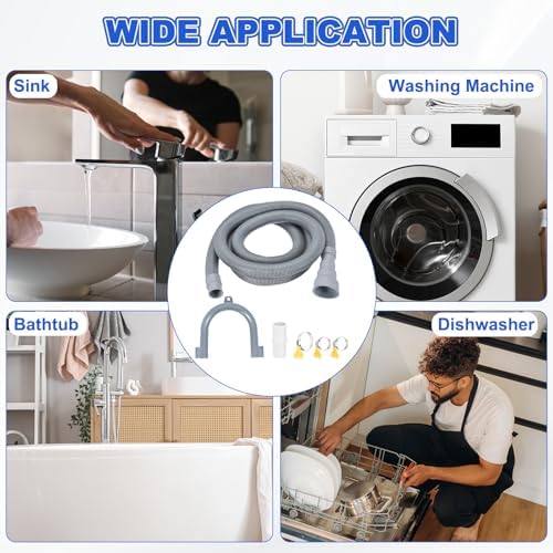 PATIKIL Washing Machine Drain Hose 3 M/9.8FT - Image 7