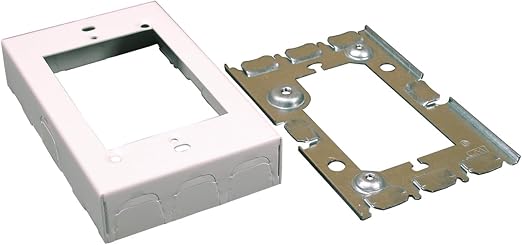 Single Gang Extension Box Color: White by Legrand-Wiremold