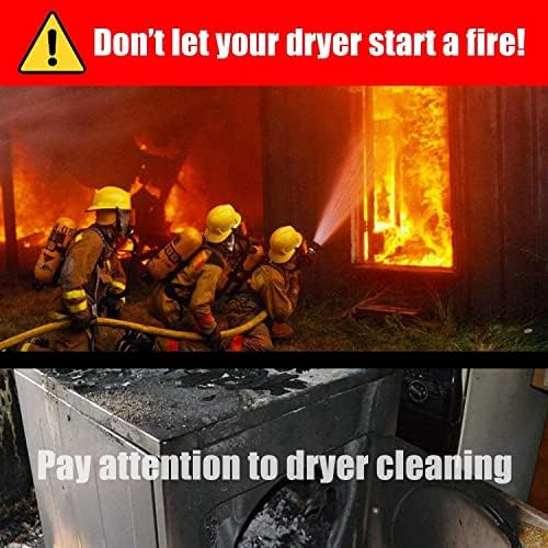 Sealegend 2Pcs Dryer Vent Cleaner Kit, Vacuum Hose Attachment & Brush Black - Image 5