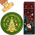 CRASPIRE Christmas Sealing Wax Stamp Christmas Tree Wax Stamp Xmas Socks by CRASPIRE