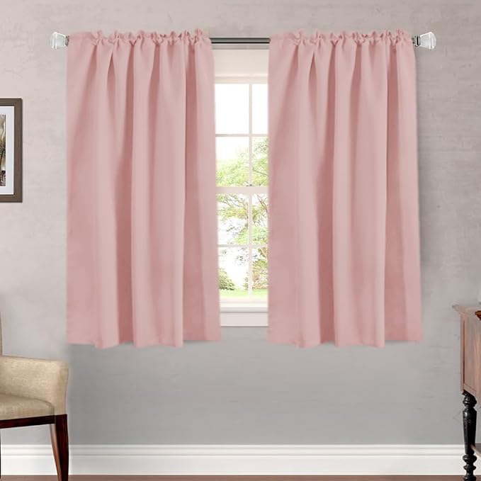 H.VERSAILTEX Blackout Curtains Thermal Insulated Window Treatment Panels Room - Image 2