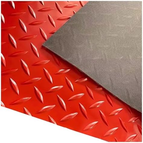 2.5mm Thick Cushioned PVC Floor Mat Roll, Non-Slip Waterproof Vinyl Runner by Unknown