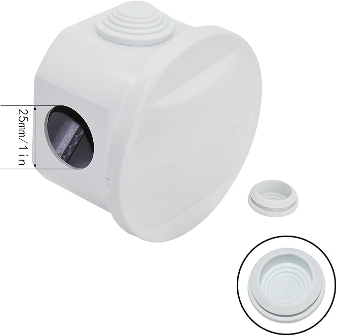 Junction Box, ABS Plastic IP55 Water Resistant and Dustproof, Universal - Image 4