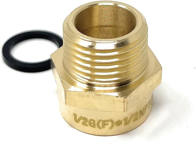 G Thread Female to NPT Thread Male Pipe Fitting Adapter by CascadaShowers