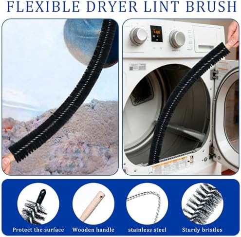Dryer Vent Cleaner Kit with Vacuum Hose Attachment - Image 5