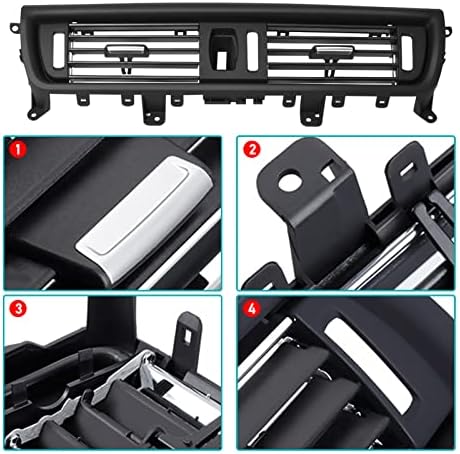 Jaronx Compatible with BMW 5 Series F10/F11 Air Vent, Upgraded Front AC Vent - Image 4