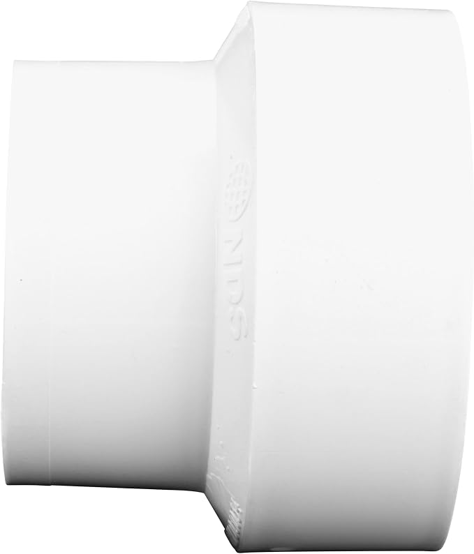 NDS 4P07 PVC S&D Increaser/Reducer Coupling, 3-Inch X 4-Inch, - Image 4