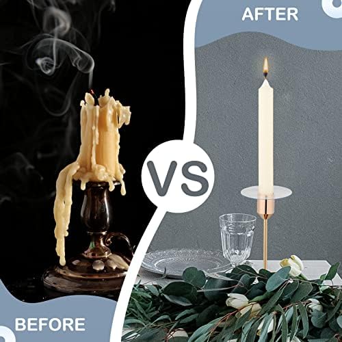 Vesici 100 Pcs Candle Drip Protectors Bobeches - Image 3