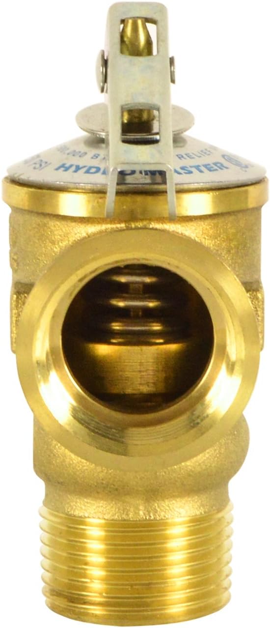 Safety Relief Valve With 3/4 Inch Thread 30 PSI ASME Hot Water - Image 3