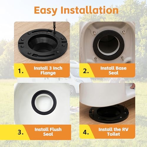 Upgraded RV Toilet Flange Seal Kit - Image 7