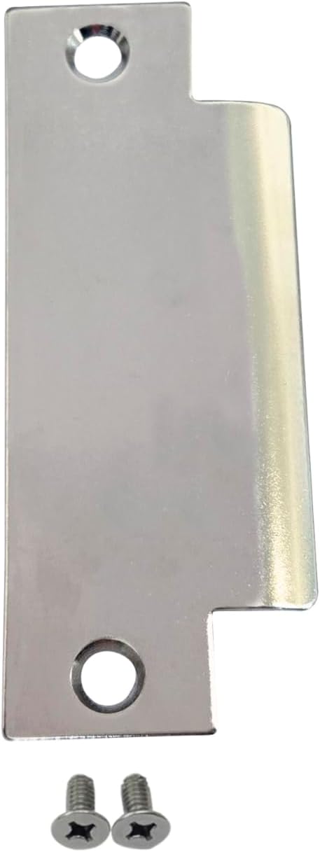 QCAA Steel Filler Plate for ANSI Strike, T-Shape Strike, Cylindrical Lock Prep by QCAAHardware