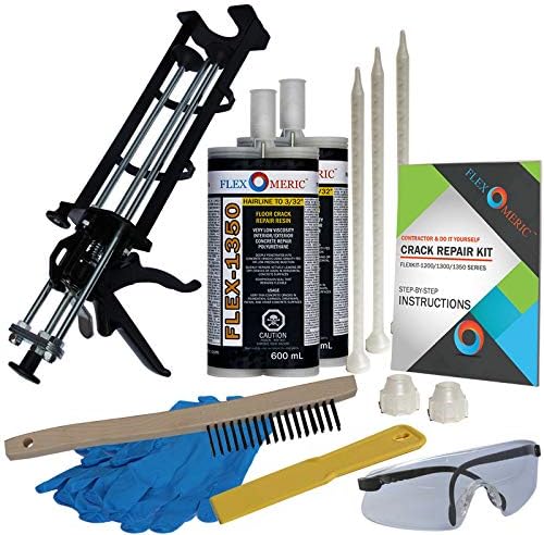 Concrete Floor Crack Repair Kit by Flexomeric+Crack+Repair+Products