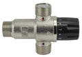 3/4" in-line Chrome Thermostatic Mixing Valve Automatic by Duda+Energy
