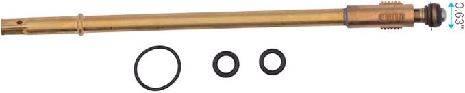 SharkBite 4 Inch Frost Free Sillcock Stem Repair Kit, Push to Connect Brass - Image 4