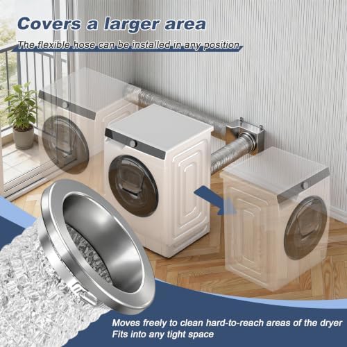 Magnetic Dryer Vent Connector Kit Self-Aligning DV90 - Image 6
