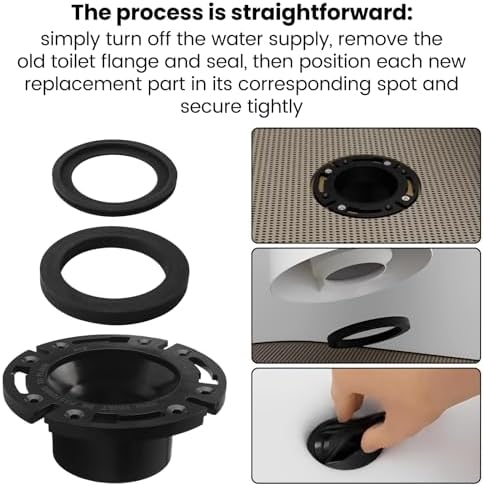 RV Toilet Seal 3" Socket Floor Toilet Seal Kit - Image 6