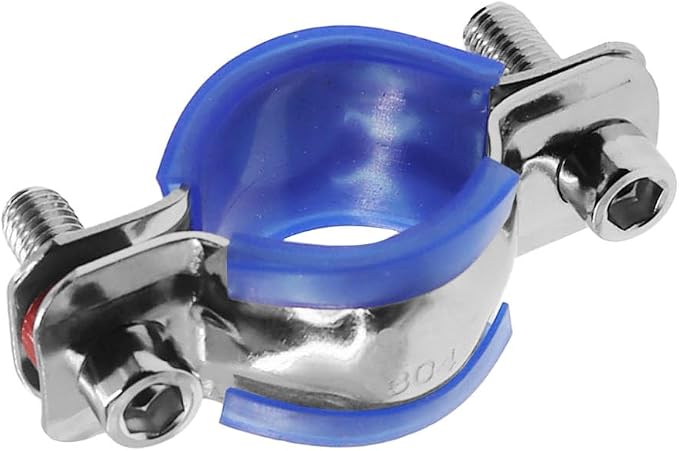 Adjustable Pipe Bracket Clamp, Heavy Duty Split Ring Hanger, TTZEZE SUS304 Wall - Image 4