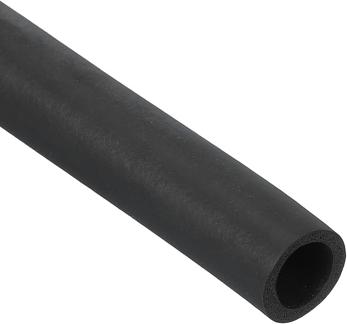 PATIKIL Pipe Insulation Foam Tube 10.5mm ID x 15mm OD x 1m Long Black | Pipe by PATIKIL