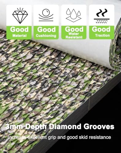 Hjdeck Universal Surfboard Pad EVA Foam Boat Flooring Decking Sheet - Image 2