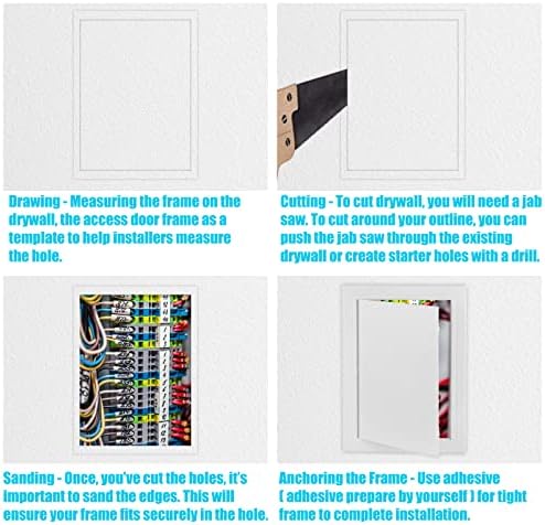 CABAX 8x12 inch Plastic Access Panel - Image 5