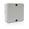 Junction Box, External Size 4.2 x 4.2 x 2.3inch by NineLeaf