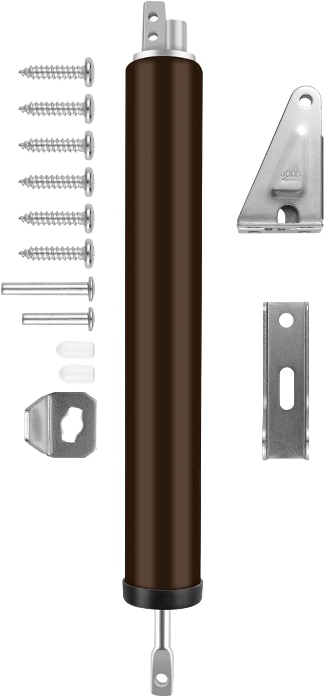 Screen and Storm Door Closer Kit, Heavy Duty Pneumatic Screen and Storm Door by Unknown