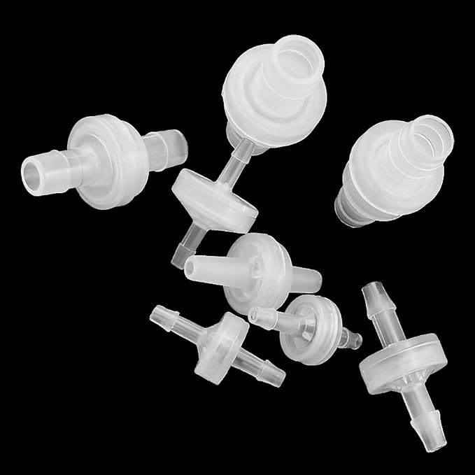 One Way Check Valve 5/16" Hose Barb Non Return Ozone Resistance Plastic Valve - Image 6