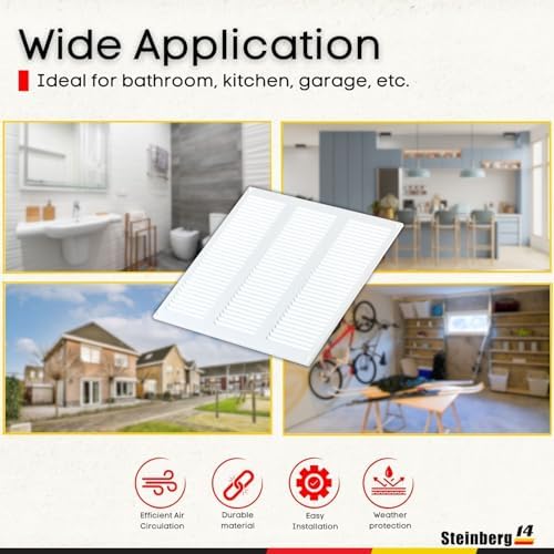 Steinberg14 White Vent Cover 10x10 - Image 4