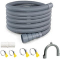 Washing Machine Drain Hose Universal 11.4 FT Dishwasher Drainage Hose Flexible by ILSSLI