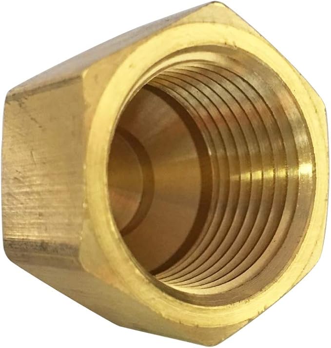 Brass Flare Cap Assortment Kits, SAE 45 Degree Flared Tube Fitting - Image 6