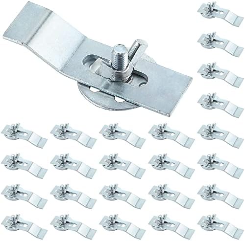 Enhon Undermount Sink Clips Kit 24 Pack, Sink Mounting Brackets, Heavy Duty by Clickhere