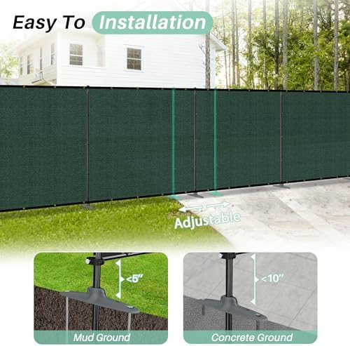 SunnyRoyal 6' x 36' Privacy Fence Screen Panel - Image 5