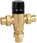 Caleffi 521609A Mixing Cal 3-Way Thermostatic Mixing Valve, Low-Lead Brass by Caleffi