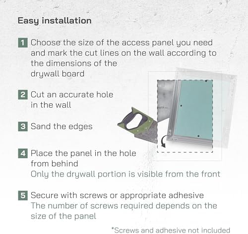 Vent Systems 16" x 16" Inch Access Panel - Image 3