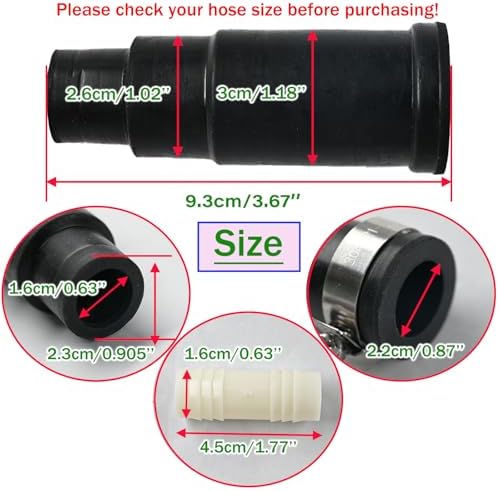 Garbage Disposal Dishwasher Connector Kit, Dishwasher Drain Hose Adapter - Image 2
